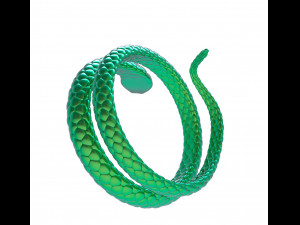 snake ring 3Dモデル