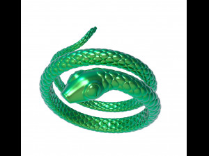 snake ring 3Dモデル