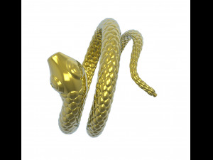 snake ring 3Dモデル