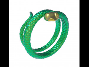 snake ring 3Dモデル