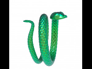 snake ring 3Dモデル