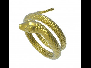 snake ring 3Dモデル
