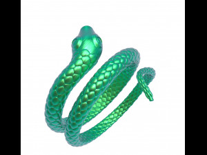 snake ring 3Dモデル