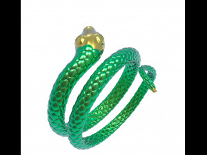 snake ring 3Dモデル