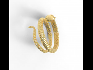 snake ring 3Dモデル