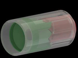 clicking pen mechanism 3D Model