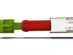 clicking pen mechanism Model 3D