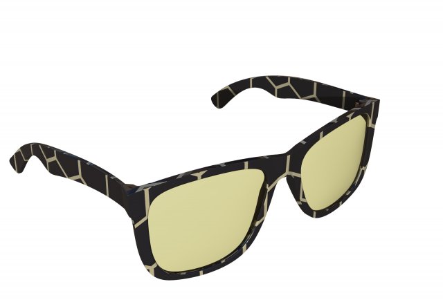 rayban 4165 3D Model .c4d .max .obj .3ds .fbx .stl .blend 