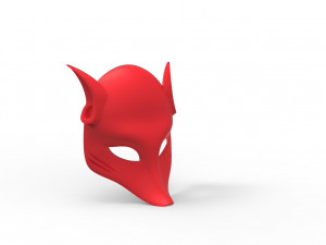 japanese fox mask 3D Модель