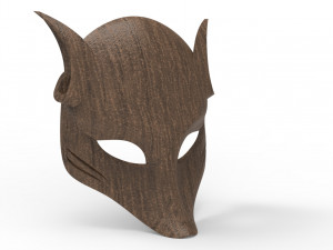 japanese fox mask 3D Модель