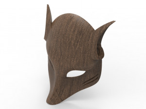 japanese fox mask 3D Модель