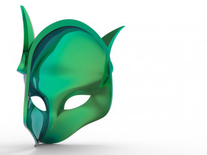 japanese fox mask 3D Модель