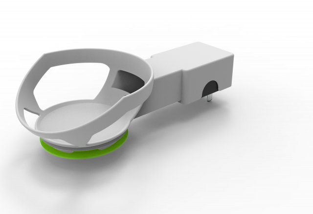echoe dot wall mount holder 3D Model .c4d .max .obj .3ds .fbx .stl .blend 