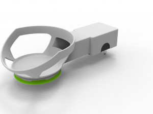 echoe dot wall mount holder 3D Model