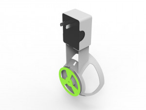 echoe dot wall mount holder 3D Model