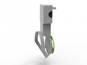echoe dot wall mount holder 3D Model