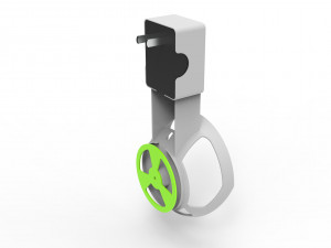 echoe dot wall mount holder 3D Model