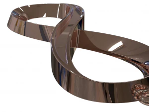 8 symbol jewelry 3D Model