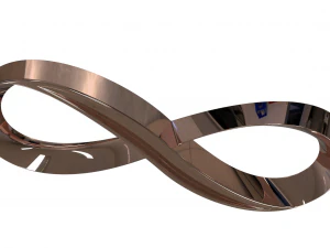 8 symbol jewelry 3D Model
