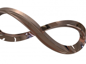 8 symbol jewelry Modello 3D