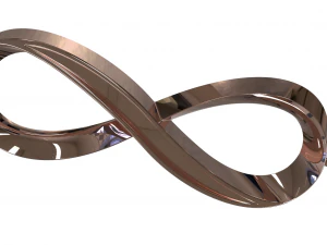 8 symbol jewelry 3D Model