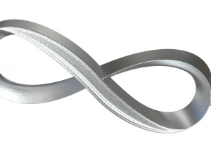 8 symbol jewelry 3D Model