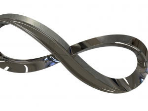 8 symbol jewelry Modello 3D