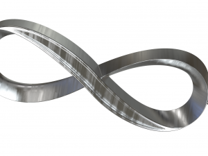 8 symbol jewelry Modello 3D