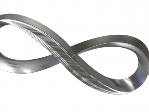 8 symbol jewelry Modello 3D