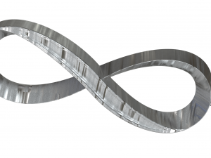 8 symbol jewelry Modello 3D