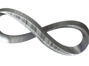 8 symbol jewelry Modello 3D