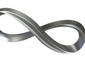 8 symbol jewelry Modello 3D
