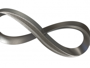 8 symbol jewelry Modello 3D