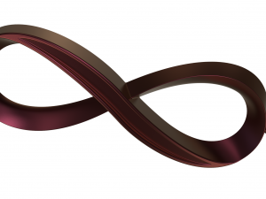 8 symbol jewelry Modello 3D