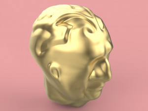 firs head sculpting Modelo 3D
