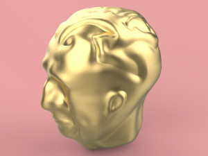 firs head sculpting Modelo 3D
