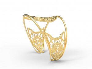 cat ring Modèle 3D