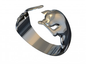 sleepy cat Model 3D