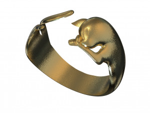 sleepy cat Model 3D