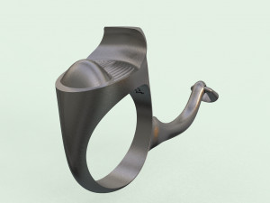 bottle cap opener- ring Modelo 3D