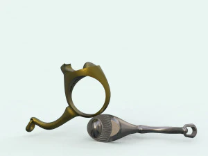 bottle cap opener- ring 3D Model