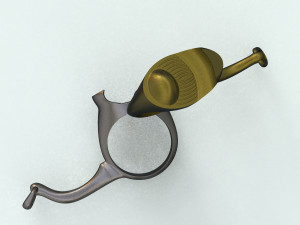 bottle cap opener- ring Modelo 3D