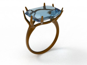 branch ring 3Dモデル