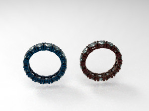 eternity ring Modelo 3D