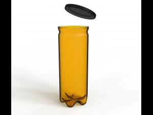 储存容器 3D 模型