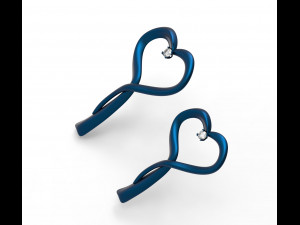 hearts pendant 3D Модель