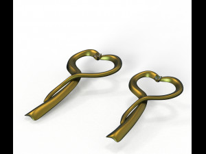 hearts pendant 3D Модель