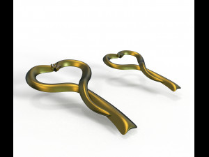 hearts pendant 3D Модель