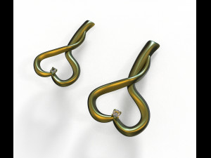 hearts pendant 3D Модель