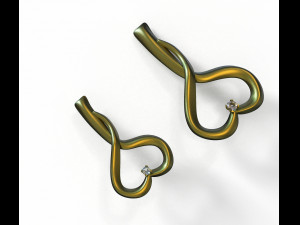 hearts pendant 3D Модель